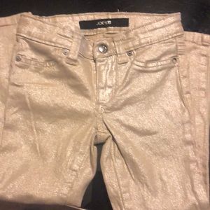 Joes brand golden khaki jeggings size 4T
